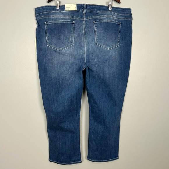 NYDJ Marilyn Straight Ankle Jeans Women’s Plus Size 26W Distressed Stretch Denim - Picture 5 of 10